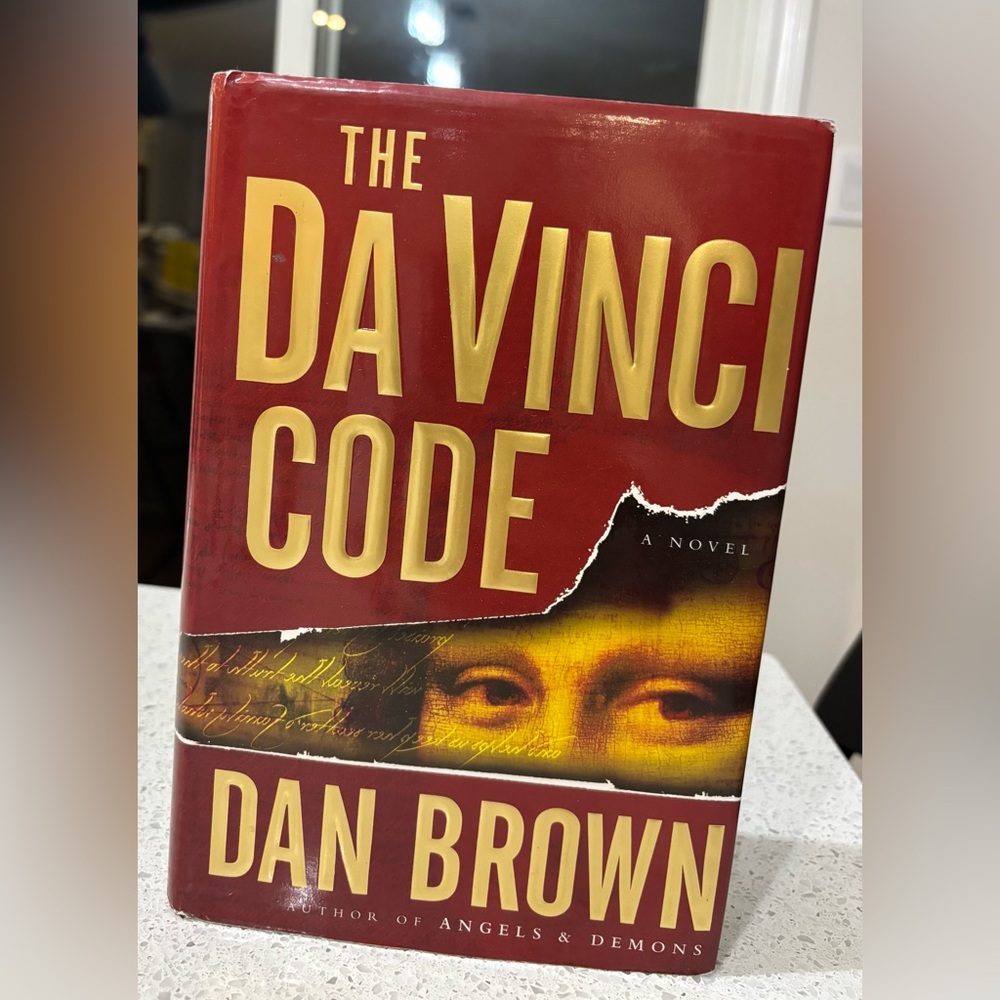 The Da Vinci Code by Dan Brown | Mystery Thriller Book | Hardcover EUC